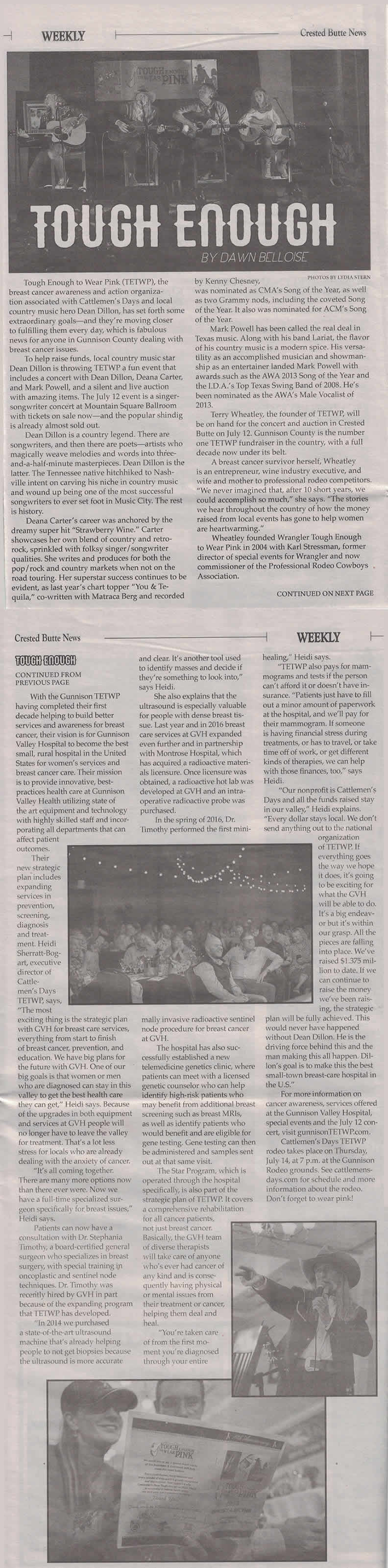 Crested Butte News 070716