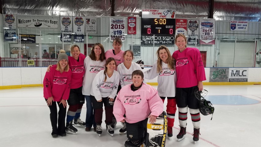 2018 TETWP Pink in the Rink Women's Hockey Tournament , Gunnison, CO