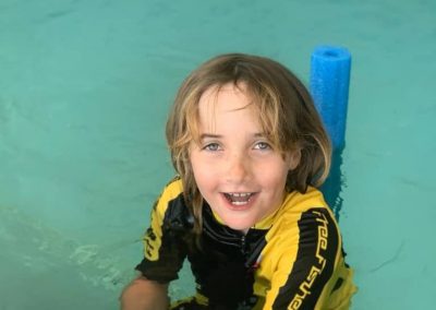 Pool noodles and smiles