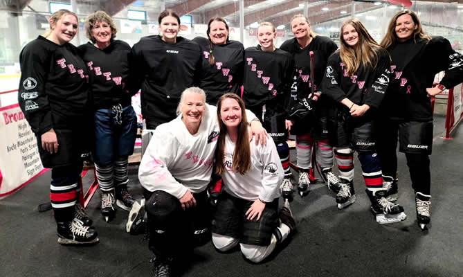 2022 Pink in the Rink Players