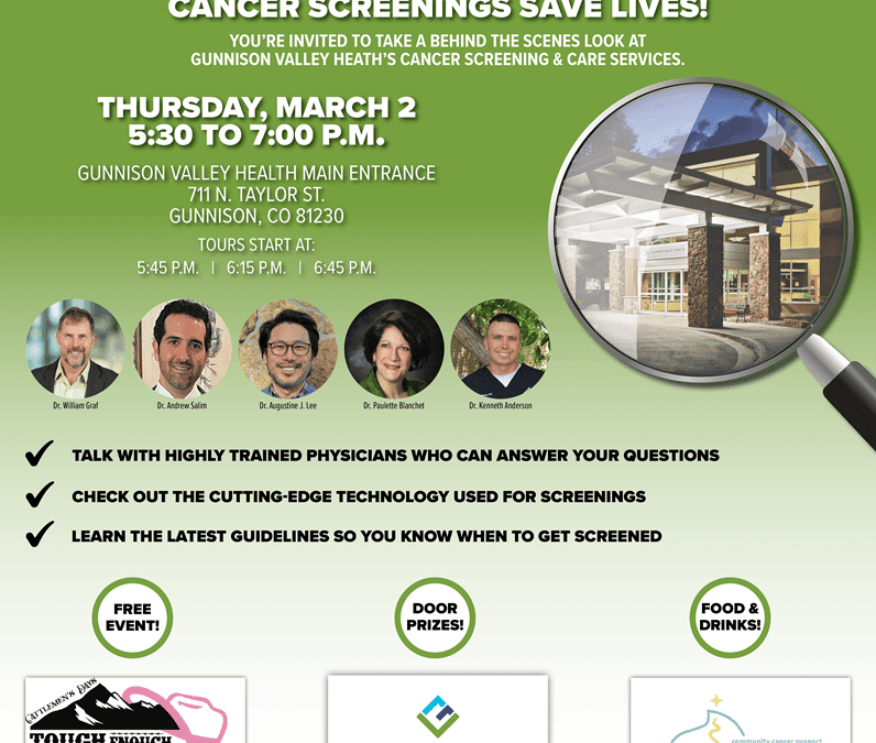 Catch It Early Cancer Screenings Save Lives