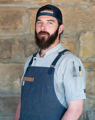 Pete Mickelson The Almont Resort Songwriter Shuffle Chef Al Sedaghat of Bruhaus.