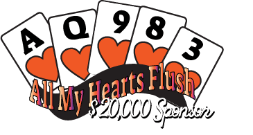 All My Hearts Flush Swish All hearts flush poker cards is a $20,000 sponsor.