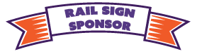Rail Sign Show Us You're Tough Enough Rail Sign Sponsor.